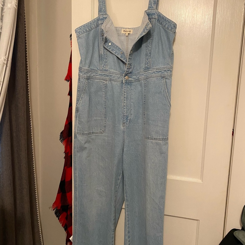 Madewell Denim Jumpsuit - Picture 3 of 4